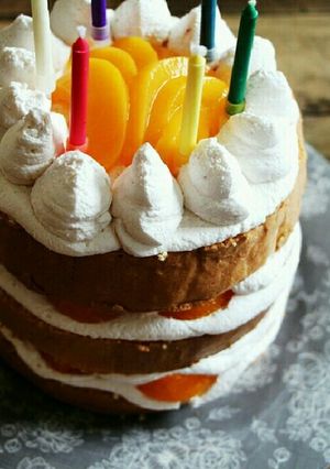 【簡単！材料３つ】ふんわりスポンジケーキ-レシピのメイン写真