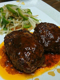 母の煮込みハンバーグ-レシピのメイン写真