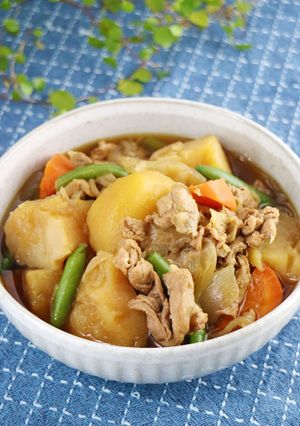 一発味染み！炊飯器で肉じゃが-レシピのメイン写真