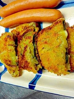 簡単な茄子大葉チーズ挟み焼き-レシピのメイン写真
