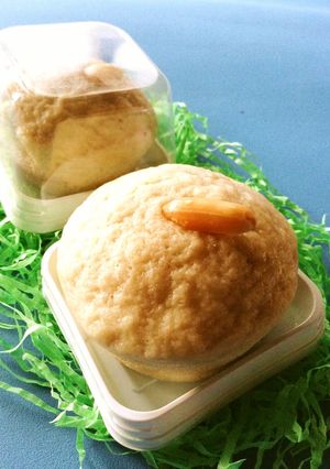 むっちりしっとり☆ばなな蒸しパン♪牛乳無-レシピのメイン写真