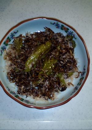 しらすとししとうのバカタレ炒め-レシピのメイン写真