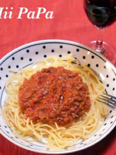 野菜たっぷりミートソーススパゲティ-レシピのメイン写真