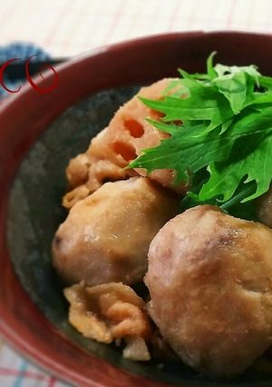 下茹でなし！簡単♪里芋と豚バラ肉の煮物-レシピのメイン写真