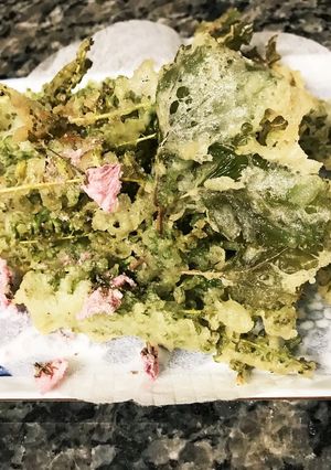 しその実&花の天ぷら-レシピのメイン写真