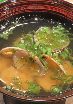 あさりの味噌汁-レシピのメイン写真