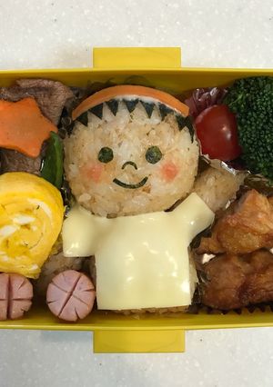 キャラ弁★運動会-レシピのメイン写真