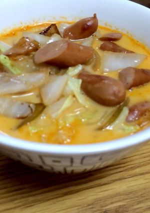 ミルクdeまろやか辛ラーメン-レシピのメイン写真