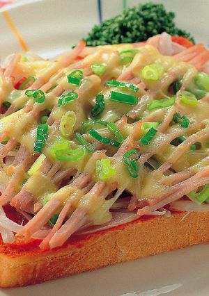 葱ねぎトースト-レシピのメイン写真