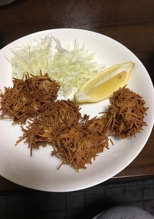 余ったそうめんで、ササミフライ-レシピのメイン写真