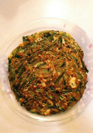 納豆嫌いも食べられる、ニラと納豆のチヂミ-レシピのメイン写真