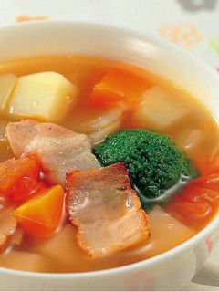 ころころトマトスープ-レシピのメイン写真