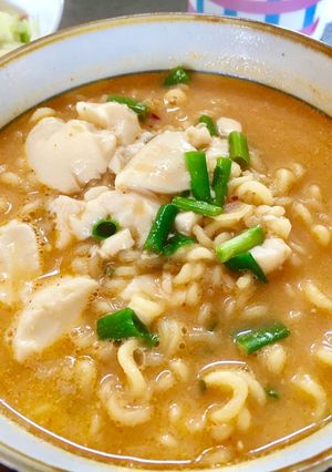 胡麻と豆乳で まろやか辛ラーメン-レシピのメイン写真
