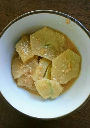 ハヤトウリのハチミツ入り味噌漬け-レシピのメイン写真