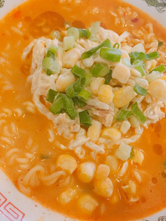 ❄︎もやしカレーツナマヨ♡辛ラーメン❄︎-レシピのメイン写真