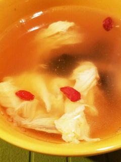 キクラゲと卵の中華風スープ-レシピのメイン写真