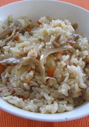 学校給食　まいたけと豚肉のご飯-レシピのメイン写真