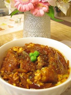 デミカツ卵とじ丼-レシピのメイン写真