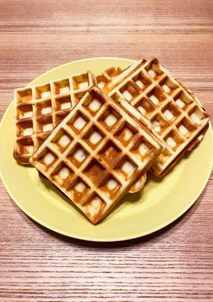 ✿カリッ!ふわっ!バターワッフル✿-レシピのメイン写真