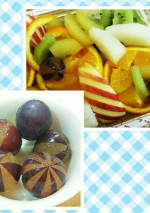 巨峰の飾り切り-レシピのメイン写真