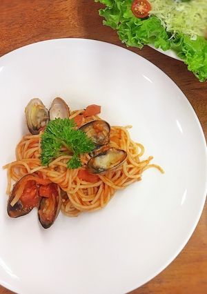 ボンゴレロッソ-レシピのメイン写真