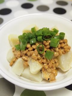 納豆ソースで♪じゃがいもサラダ-レシピのメイン写真