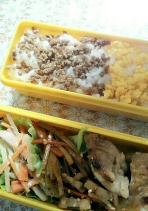 そぼろご飯♪-レシピのメイン写真