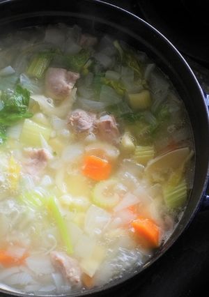 簡単便利な色々野菜の煮込みスープ-レシピのメイン写真