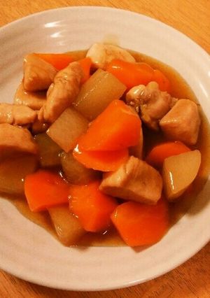 割り下で鶏大根-レシピのメイン写真