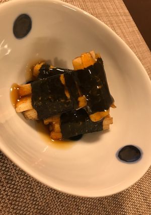 体にいい！自然薯のサクッ海苔あんかけ♡-レシピのメイン写真