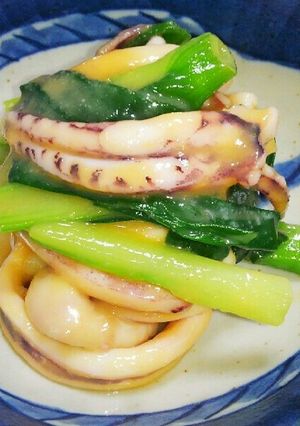 昔ながらのイカとネギのぬた☆酢味噌あえ☆-レシピのメイン写真
