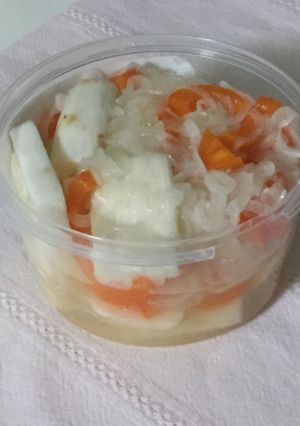 山芋と玉ねぎの酢物-レシピのメイン写真