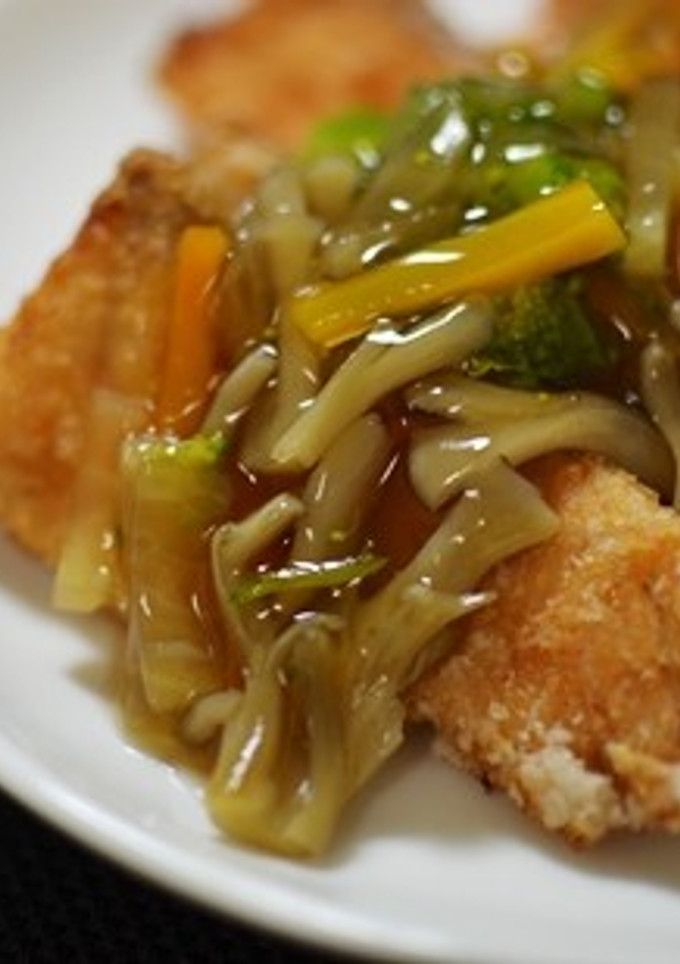 野菜たっぷり♪揚げ魚のあんかけ-レシピのメイン写真