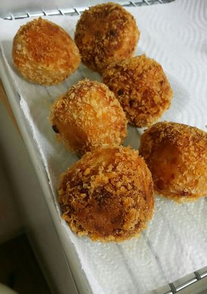 キチンライスの残りで♪ライスコロッケ-レシピのメイン写真