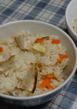 松茸ご飯♬-レシピのメイン写真