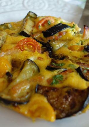 簡単！旬野菜のフリッタータ-レシピのメイン写真