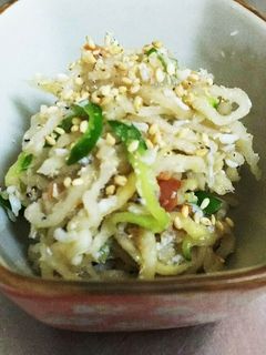 切り干し大根の梅肉和え★-レシピのメイン写真