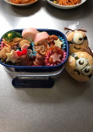 ミニオン弁当-レシピのメイン写真