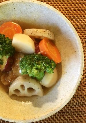 たらと根菜の甘酒あん-レシピのメイン写真