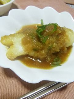 簡単☆カレイのこぶおろし煮-レシピのメイン写真