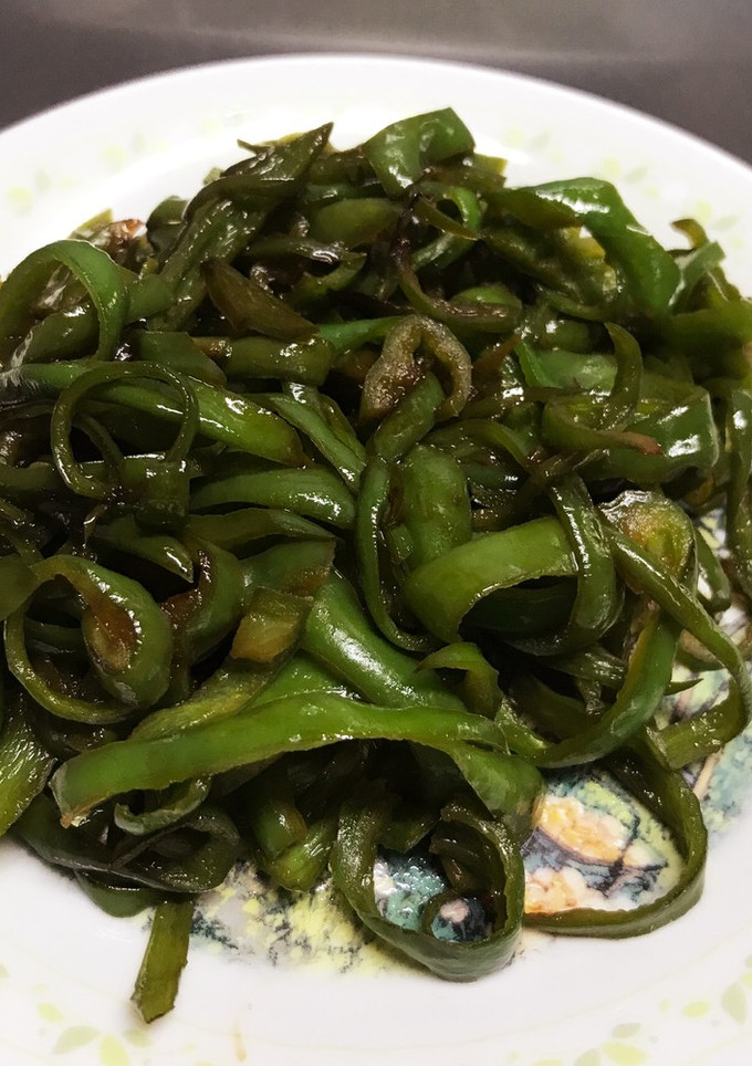 簡単 ピーマンの醤油炒め おつまみにも-レシピのメイン写真