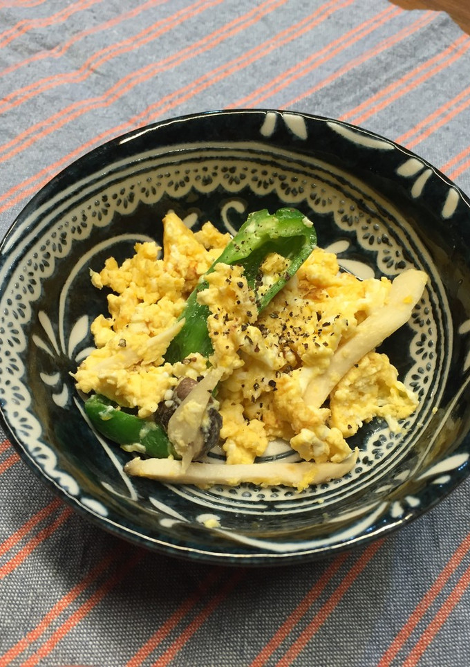 エリンギとピーマンのマヨ炒め-レシピのメイン写真