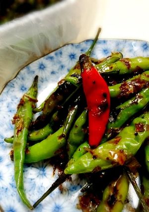 ご飯のおともに【唐辛子のおかか醤油炒め】-レシピのメイン写真