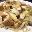 豚こまキャベツ厚揚げのオイスター炒め☆