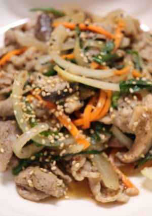 超〜簡単、美味しいプルコギ 韓国家庭料理-レシピのメイン写真