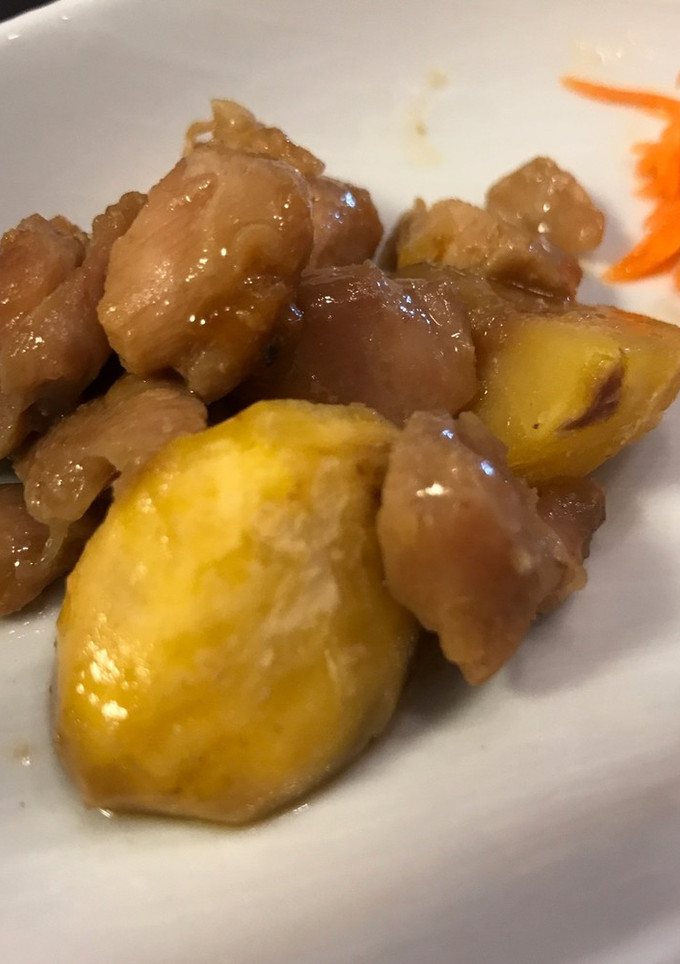 意外と美味しい栗の煮物-レシピのメイン写真