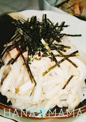 ツナとしらすで大根サラダ-レシピのメイン写真