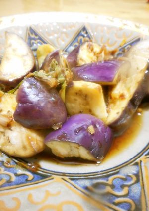 レンジなすの酢しょうゆ漬け-レシピのメイン写真