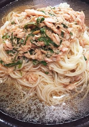 【混ぜるだけ！】ツナと大葉のさっぱり素麺-レシピのメイン写真