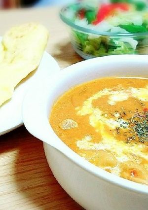 生クリ不要！バターチキンカレー-レシピのメイン写真